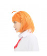 Takami Chika Wig Love Live Sunshine Cosplay Anime Short Orange Synthetic Hair Wig 40cm