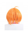 Takami Chika Wig Love Live Sunshine Cosplay Anime Short Orange Synthetic Hair Wig 40cm