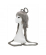 Vocaloid China Cosplay Prestyled Long Dark Grey Straight Cosplay Wig