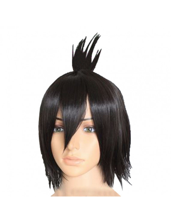 Fairy Tail Zeref Dragneel Short Black Cosplay Heat Resistant Synthetic Hair Party Wig