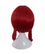Fairy Tail Erza Scarlet Anime Long Straight Red Cosplay Hair Wig With Bunches