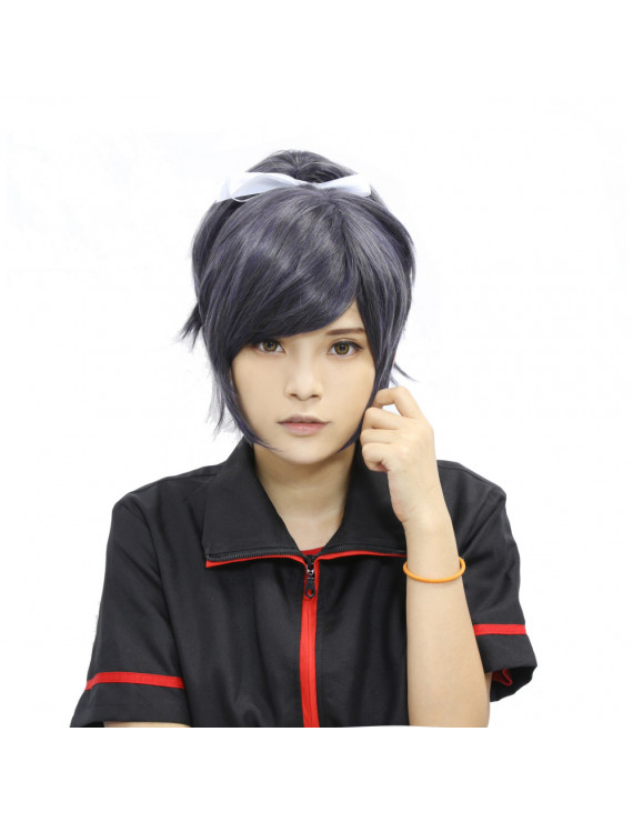 Yamatonokami Yasusada Touken Ranbu Anime Short Straight Cosplay Wig