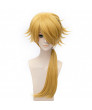 Touken Ranbu Shishiou Long Golden Anime Cosplay Hair Wig