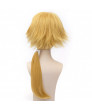 Touken Ranbu Shishiou Long Golden Anime Cosplay Hair Wig