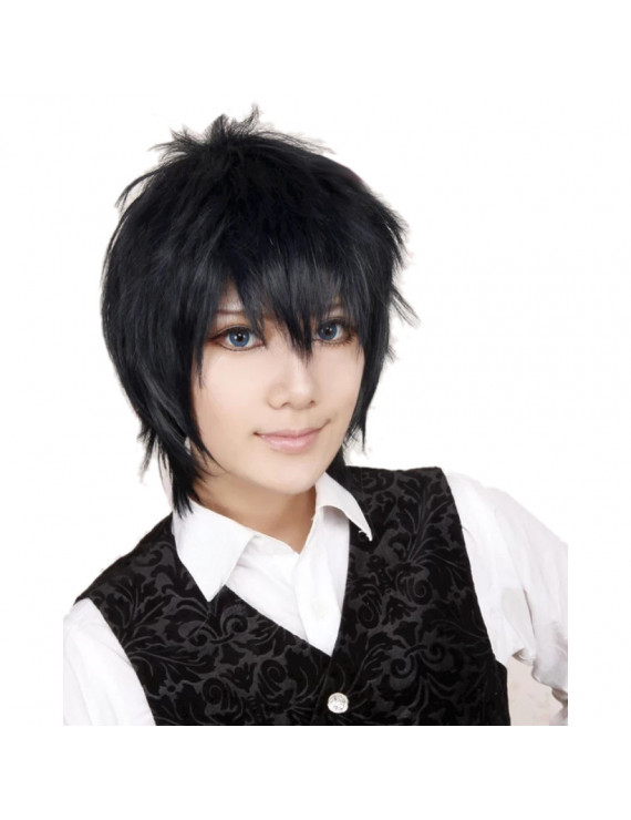 Gintama Hijikata Toushirou Cosplay Costume Hair Wig