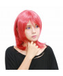 Love Live Maki Nishikino Wig Short Watermelon Red Wavy Wig
