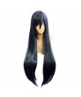 Touken Ranbu Jiroutachi Cosplay Wig Long Straight Blue Gray Anime Styled Wig