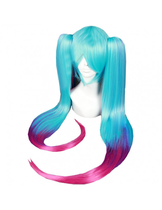 League of Legends Sona Buvelle Cosplay Hair Wig + Two Ponytail