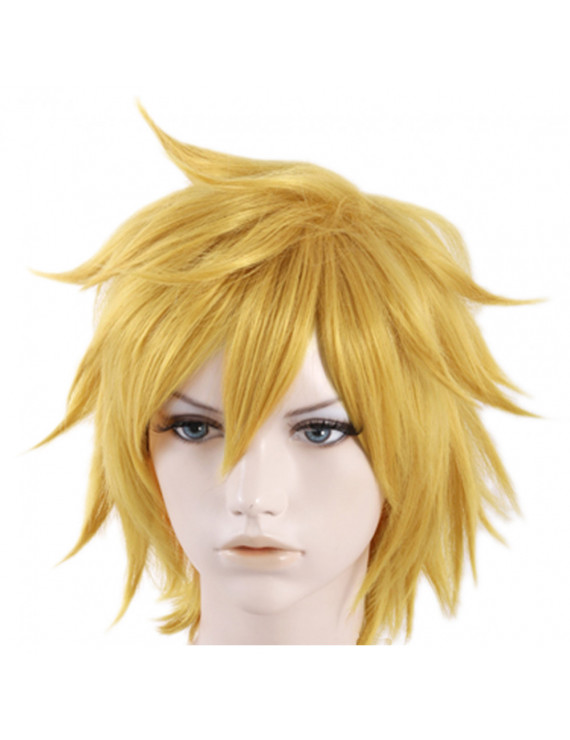 League of Legends Ezreal Golden Yellow Cosplay Wig