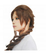 Final Fantasy Aerith Gainsborough Cosplay Hair Wig Thick Braids Wig