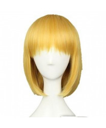 Attack on Titan Armin Arlart Short Bob Golden Cosplay Hair Wig