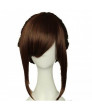 Attack on Titan Sasha Blouse Red Brown Ponytail Cosplay Hair Wig