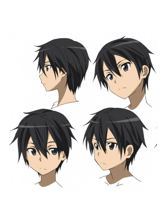 Sword Art Online Kirito Cosplay Hair Wig 