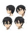 Sword Art Online Kirito Cosplay Hair Wig 