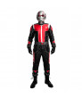 Ant Man Costume Marvel Superheros Antman Cosplay Suit Black and Red PU Outfit Mask For Adult Custom Made