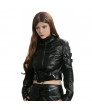 Black Canary Costume Black PU Cool Cosplay Costume for Woman