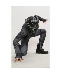 Captain America 3 Civil Wars Black Panther Costume Zentai (Only for the United States)