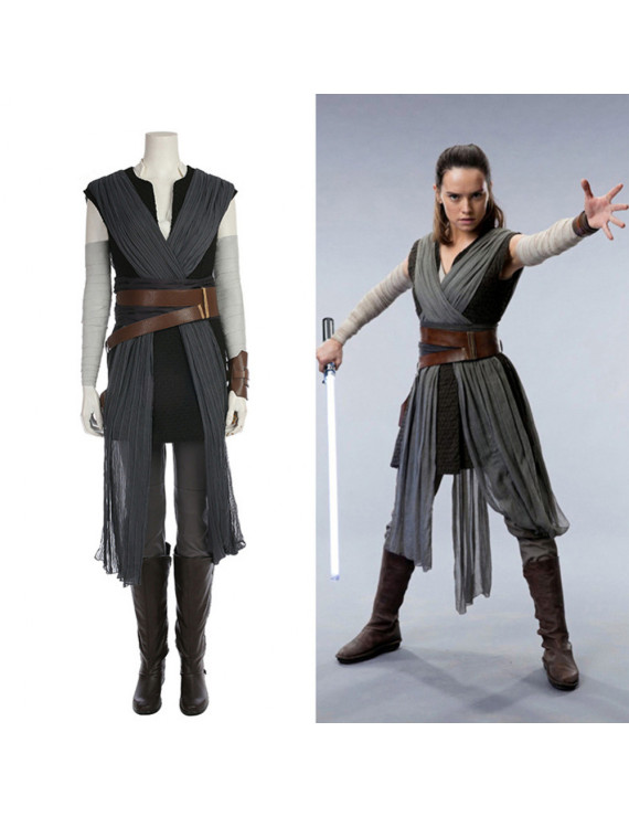 Halloween Star Wars Episode VIII Rey Cosplay Costume