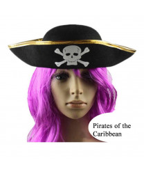 Jack Sparrow Hat Pirates of the Caribbean Jack Sparrow Halloween Costume