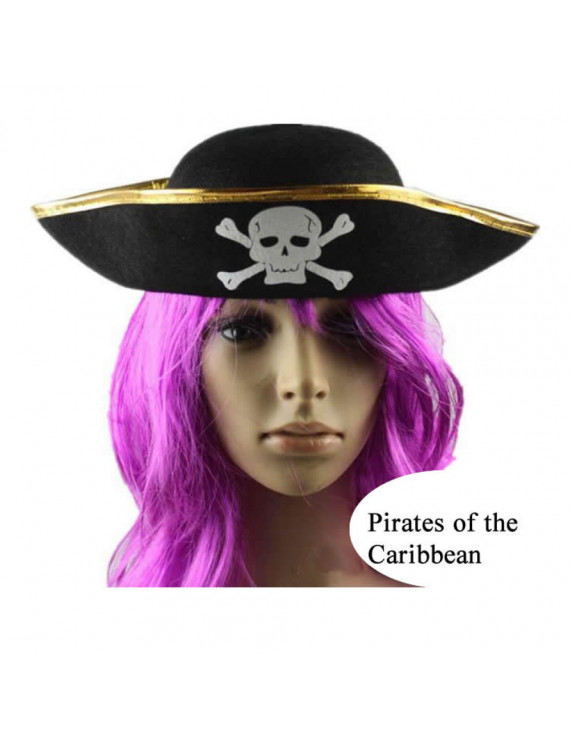 Jack Sparrow Hat Pirates of the Caribbean Jack Sparrow Halloween Costume