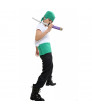 One Piece Anime Roronoa Zoro Cosplay Costume Pirate Hunter Suit 1st Version