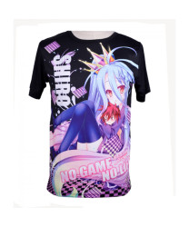 Shiro Costume No Game No Life Shiro Shirt Costume Cosplay Outfit