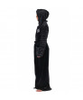 Star Wars Episode VII Kylo Ren Bathrobe Black Coral Velvet Bathrobe with Hood Kylo Ren Cosplay Costume