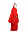 Super Mario Shy Guy Costume Bright Red Robe with Hood Shy Guy Cosplay Costume