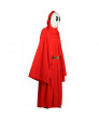 Super Mario Shy Guy Costume Bright Red Robe with Hood Shy Guy Cosplay Costume