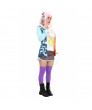 Super Sonico Cute Anime Cosplay Costume Outfit