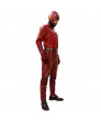 The Flash Costume Season 2 Suit Deluxe Red Leather Outfit With Chest Badge Barry Allen Cosplay Adult Custom Made