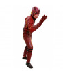 The Flash Costume Season 2 Suit Deluxe Red Leather Outfit With Chest Badge Barry Allen Cosplay Adult Custom Made