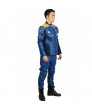 The Hot Movie Star Trek Beyond Captain James T. Kirk Starfleet PU Blue Costume Captain Kirk Cosplay Costume