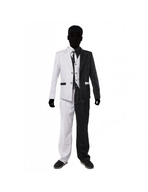 Two-Face Costume Batman Arkham City Two-Face Harvey Dent Suit Cosplay