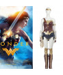 Wonder Woman PU Leather Sleeveless Cosplay Costume