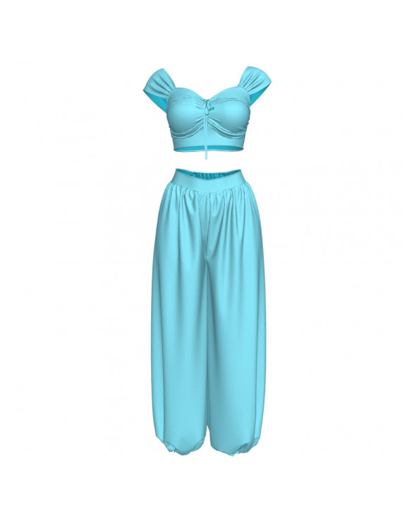 Aladdin Princess Jasmine Cosplay Costume