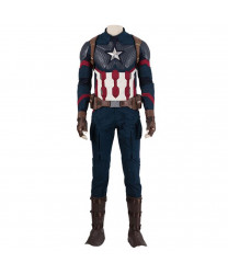 Avenger Endgame Captain America Cosplay Costume