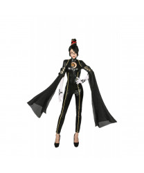 Bayonetta PU Leather Black Game Cosplay Costume 
