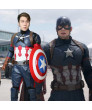Civil War Captain America 3 Steve Rogers Cosplay Costume 