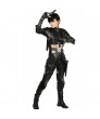 Deadpool 2 Domino PU Leather Cosplay Costume