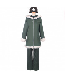 Girls' Last Tour Anime Cosplay Yuri Military Uniform Costume