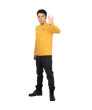 Star Trek Beyond Starfleet Gold Uniform with Emblem Star Trek Cosplay Costume