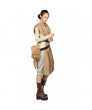 Star Wars Rey Camel Cotton Cosplay Costume