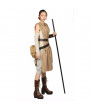 Star Wars Rey Camel Cotton Cosplay Costume