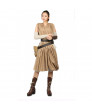 Star Wars Rey Camel Cotton Cosplay Costume