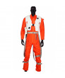 Star Wars VII Poe Dameron X Wing Fighter Orange Cosplay Costume