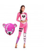 Fortnite Cuddle Team Leader Spandex Jumpsuit Cosplay Costume