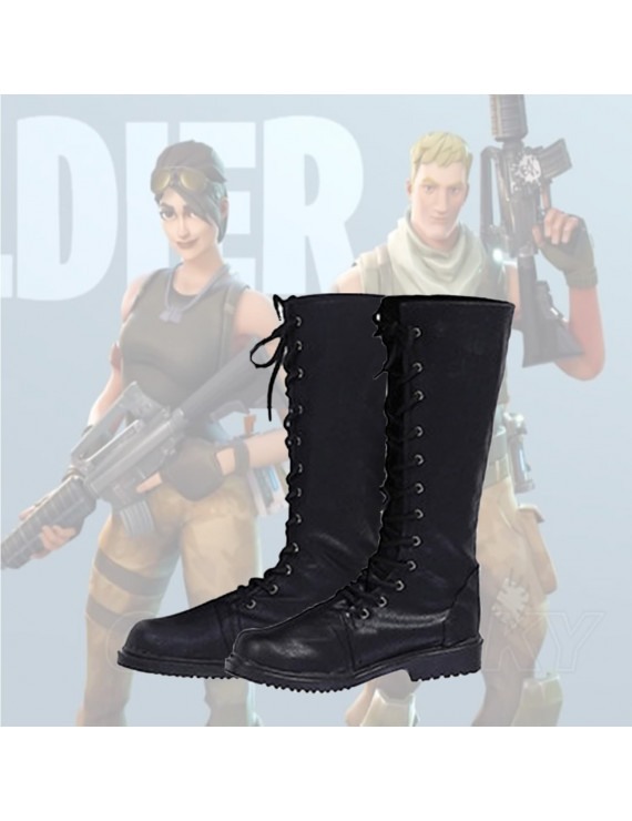 Fortnite Male Female Soldier Cosplay Shoes