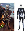 Fortnite Skull Trooper Spandex Onesie Jumpsuit Cosplay Costumes