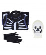 Fortnite Skull Trooper Spandex Onesie Jumpsuit Cosplay Costumes